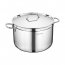 Korkmaz A1031 Alfa 2 Piece 11 Liter Stainless Steel Casserole Dish Wit