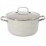 Korkmaz A1262 Granita 8 Liter Aluminum Nonstick Casserole With Lid In 