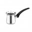 Korkmaz A1208 Orbit 12 Ounce Stainless Steel Turkish Coffee Pot In Sil