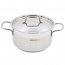 Korkmaz A1018 Alfa 2 Piece 3.5 Liter Stainless Steel Casserole Dish Wi