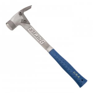 Estwing ALBL Estwing 14 Oz. Aluminum Hammer With Blue Vinyl Grip