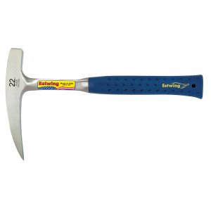 Estwing E322P Estwing 22 Oz. Pointed Tip Rock Pick With Blue Grip