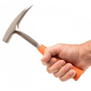 Estwing EO22P Estwing 22 Oz Rock Pick With Pointed Tip - Orange