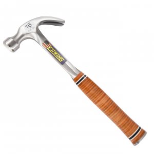 Estwing E16C Estwing 16 Oz. Curved Claw Hammer With Leather Grip