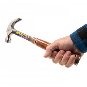 Estwing E16C Estwing 16 Oz. Curved Claw Hammer With Leather Grip