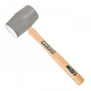 Estwing DH18N Estwing 18 Oz. Rubber Mallet - Ideal For Heavy-duty Work