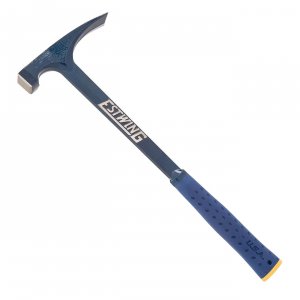 Estwing E622BLCL Estwing 22 Oz. Smooth Face Bricklayer Hammer With Gri