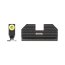 Night GLK001010YGXG Night Fision Glock 171934 Night Sight Set - Yellow