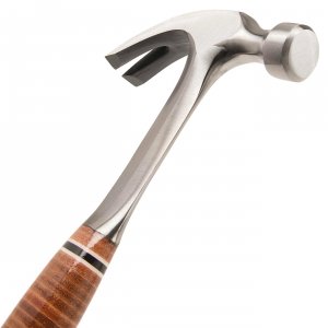 Estwing E20C Estwing 20 Oz. Curved Claw Hammer With Leather Grip