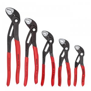 Knipex 001955S5 Knipex 5-piece Cobra Pliers Set With Tool Roll