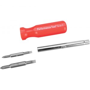 Performancetool W975 Performance Tool Quick Change 6-in-1 Screwdriver 