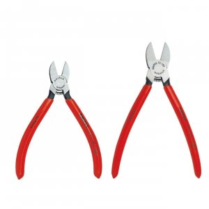 Knipex 9K008090US Knipex 2 Pc Flush Cutter Set In A Pouch 72 01 140 An