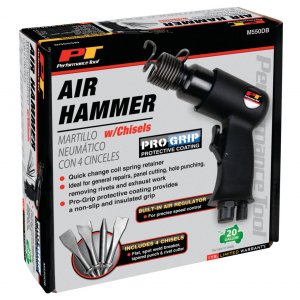 Performancetool M550DB Performance Tool Air Hammer With 4 Chisels - He