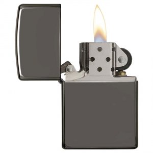 Zippo 150G5 Black Ice Windproof Lighter - Iconic Design  Durability