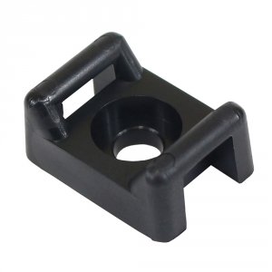 Pacer CTM3S10BK-100 Pacer Screw Down Cable Tie Mount - 10 Screw Mount 