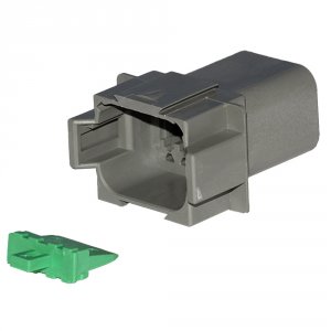 Pacer TDT04-8P-5 Pacer Deutsch Dt Receptacle Amp; Wedge Lock Kit - 8 P