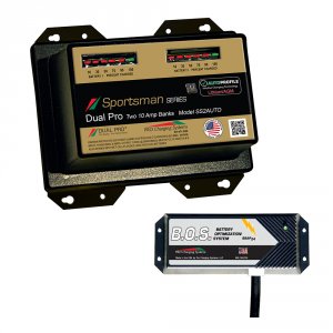 Dual SS2AUTO/BOS12V2 Ss2 Auto 2 Bank Battery Charger W2 Bank B.o.s.