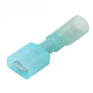 Pacer TDE14-250FIM-25 Pacer 16-14 Awg Fully-insulated Male Disconnect 