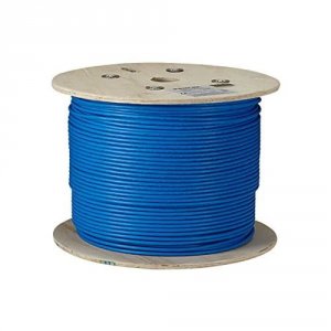 Black C6ABC50-STR-BL-1000 1000ft Cat6a Blue Stranded