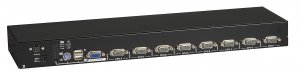 Black KV9208A Kvm Swt 8 Port Ps2 Or Usbs Amp; Usb Cns