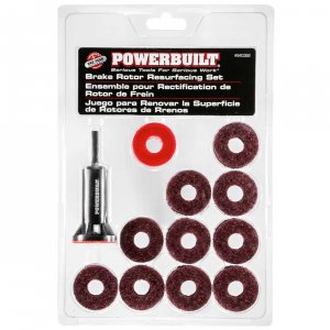 Powerbuilt 940382 Brake Rotor  Lug Stud Resurfacing Kit