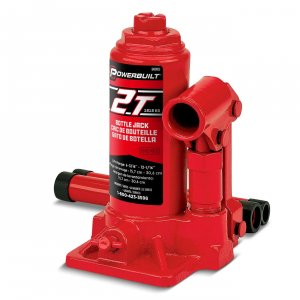 Powerbuilt 640405 2 Ton Hydraulic Bottle Jack - Heavy Duty