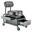 Powerbuilt 240299 Professional Detailer Roller Seat With Storage