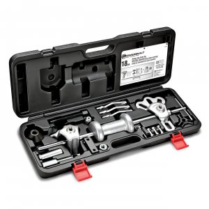 Powerbuilt 940369 18 Piece Slide Hammer Puller Set For Auto Repairs