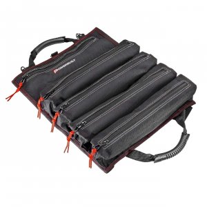 Powerbuilt 240253 5 Zipper Pocket Tool Organizer Bag