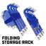 Powerbuilt 941642 13-piece Blue Metric Magnetic Hex Key Wrench Set