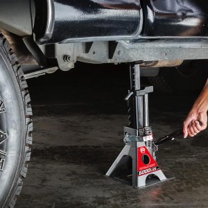 Powerbuilt 620471 3 Ton Unijack - Bottle Jack  Jackstand Combo