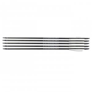 Steambow 0000307 Fenris Carbon Arrows - Set Of 5 For Archery