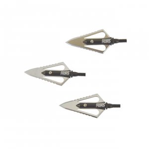 Steambow 0000343 Fenris Wolf Fangs Broadheads - Set Of 3