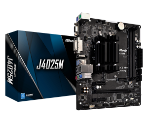 Asrock J4025M - Motherboard - Micro Atx - Intel Celeron J4025