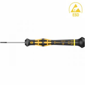 Wera 05030100001 Kraftform Micro Slotted Screwdriver 1.2 X 40 Mm Esd-s