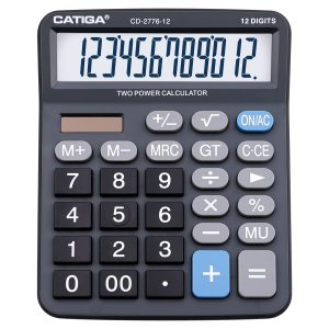 Adesso CD-2776B Ac Cd-2776b Premium Commercial 12 Digits Basic Calcula