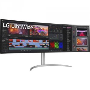 Lg 49BQ95C-W 49  Monitor, 5120 X 1440, Nano Ips, Hdmi Dp Usb 3.0 Usb-c