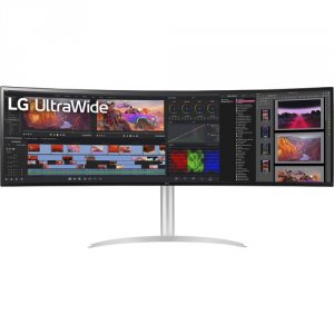 Lg 49BQ95C-W 49  Monitor, 5120 X 1440, Nano Ips, Hdmi Dp Usb 3.0 Usb-c