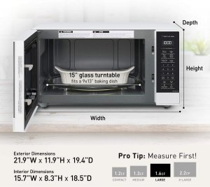 Panasonic NN-SN74PW Cyclonic Inverter White