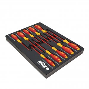 Wiha 32080 Wiha Insulated Softfinish Cushion Grip Screwdriver Set - 10