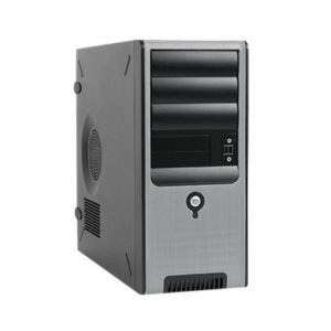 Inwin C583.CQ450TB3 In-win Case C583.cq450tb3 Atx Mid Tower Bk Sl 450w