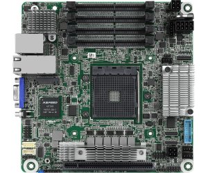 Asrock X570D4I-2T Mb X570d4i-2t Amd Ryzen3 X570 Max.64gb Ddr4 Pcie Min