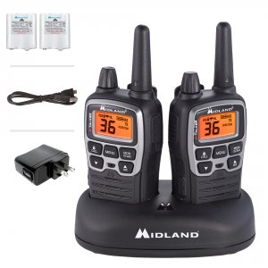 Midland T71VP3 T71 X-talker 2way Radios Black