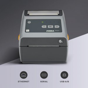 Zebra ZD6A043-D01F00EZ Direct Thermal Printer Zd621; 300 Dpi