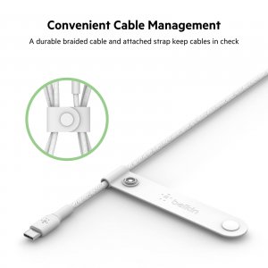 Belkin WIA004TTWH Magsafe Charging Pad With Stand - White