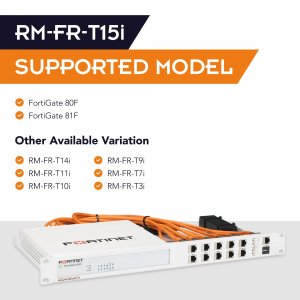 Rackmount RM-FR-T15I Rack Mount Kit For Fortigate 80f  81f Shielded  I