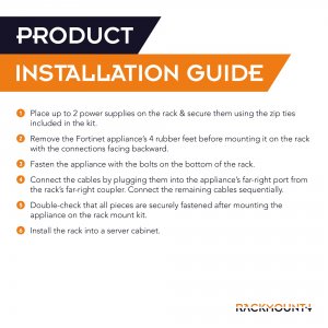 Rackmount RM-FR-T15I Rack Mount Kit For Fortigate 80f  81f Shielded  I