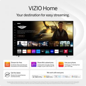 Vizio V4K43M-08 43-inch 4k Hdr Smart Tv With Voice Control