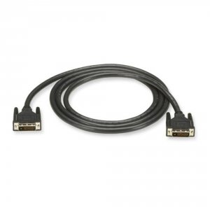 Black EVNDVI02-0025 Dvi-d Dual-link Digital Video Cable - Malemale, 25