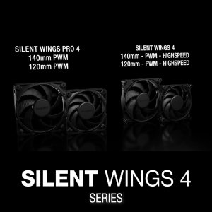 Be BL095 Silent Wings 4 120mm Pwm Case Fan